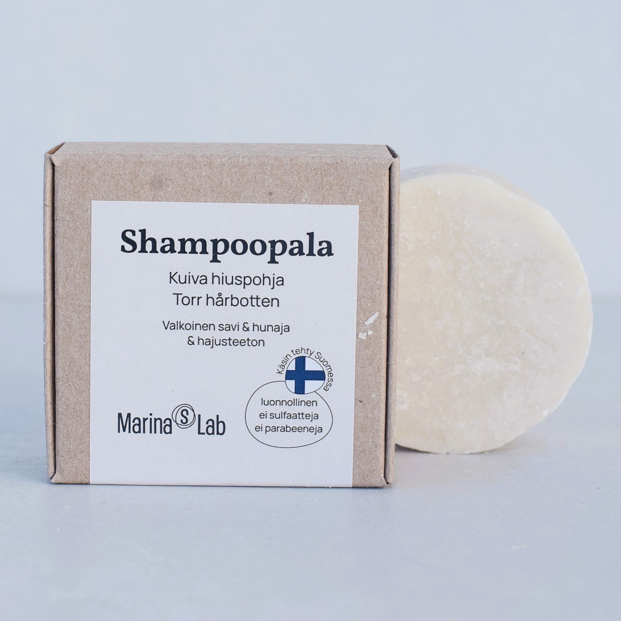 Shampoopala kuivalle hiuspohjalle